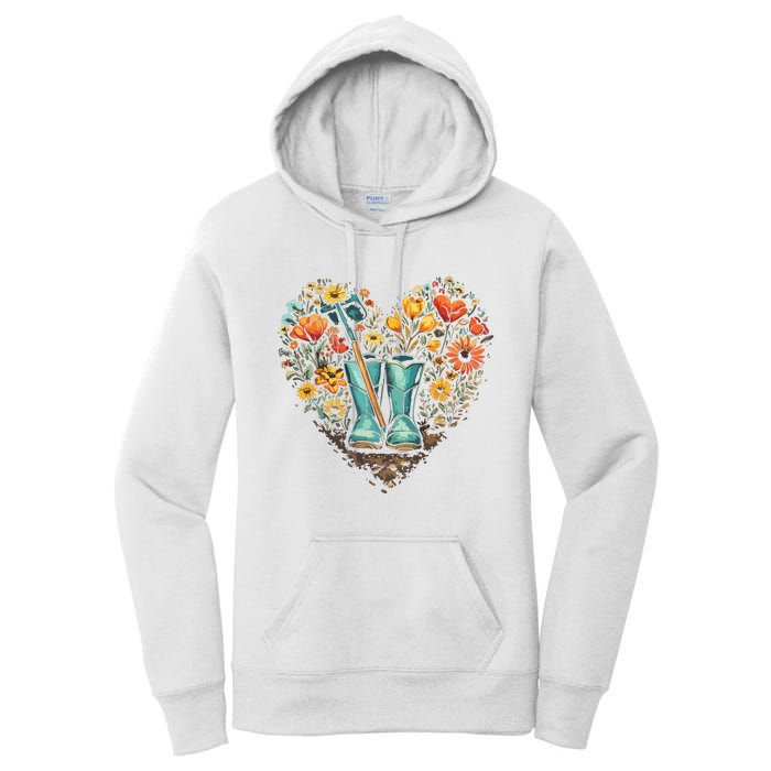 Gardening Funny Gardener Women Garden Lover Plant Women's Pullover Hoodie