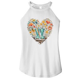 Gardening Funny Gardener Women Garden Lover Plant Women's Perfect Tri Rocker Tank