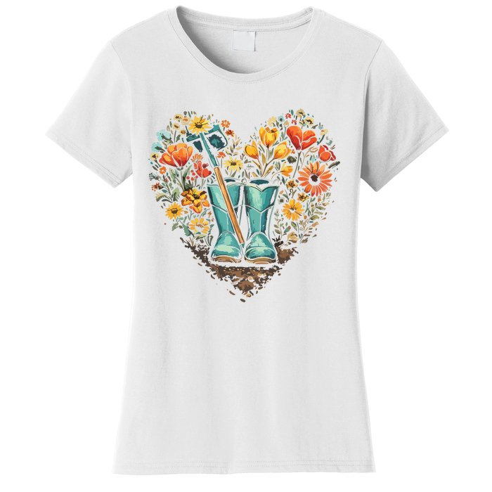 Gardening Funny Gardener Women Garden Lover Plant Women's T-Shirt