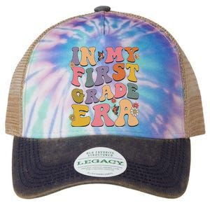 Groovy First Grade Back To School Design Legacy Tie Dye Trucker Hat