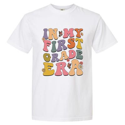 Groovy First Grade Back To School Design Garment-Dyed Heavyweight T-Shirt