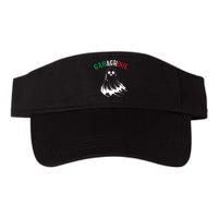 Gabaghoul Funny Gabagool Italian Flag Halloween Valucap Bio-Washed Visor