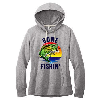 Gone Fishing Women's Fleece Hoodie