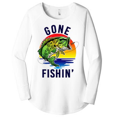 Gone Fishing Women's Perfect Tri Tunic Long Sleeve Shirt