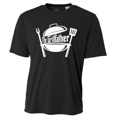 Grill Father , Grill , Bbq Party Cooling Performance Crew T-Shirt