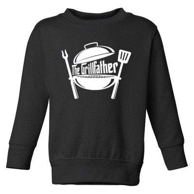 Grill Father , Grill , Bbq Party Toddler Sweatshirt