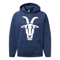 Goat Face Performance Fleece Hoodie