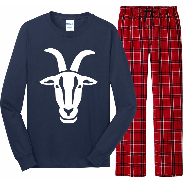 Goat Face Long Sleeve Pajama Set