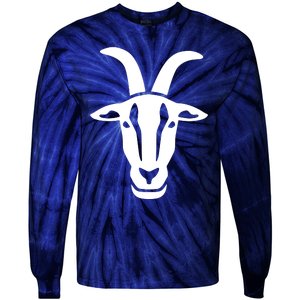 Goat Face Tie-Dye Long Sleeve Shirt