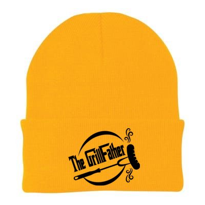 Grill Father , Grill , Bbq Party Knit Cap Winter Beanie