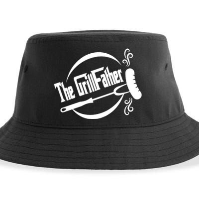 Grill Father , Grill , Bbq Party Sustainable Bucket Hat