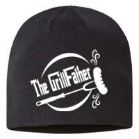 Grill Father , Grill , Bbq Party Sustainable Beanie