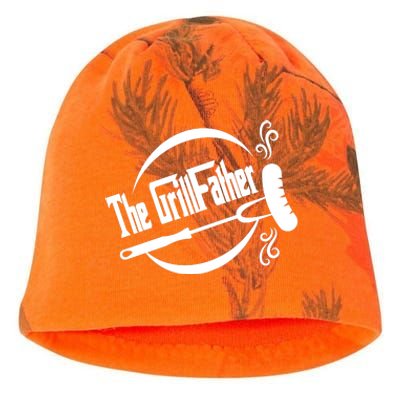 Grill Father , Grill , Bbq Party Kati - Camo Knit Beanie