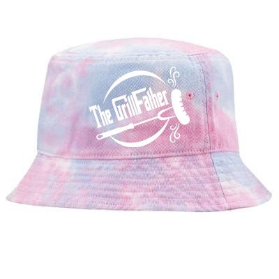 Grill Father , Grill , Bbq Party Tie-Dyed Bucket Hat