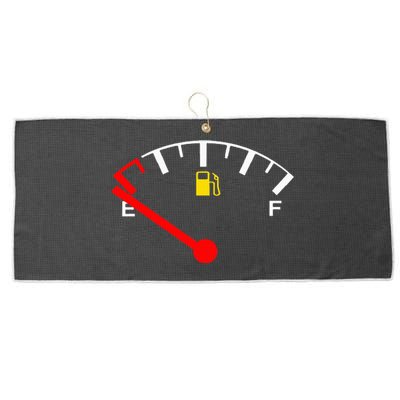 Gas Fuel Gauge Car Truck Empty Full Tank Large Microfiber Waffle Golf Towel