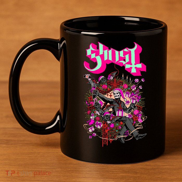 Ghost – Festivus 11oz C Handle Ceramic Mug