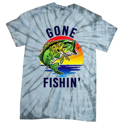 Gone Fishing Tie-Dye T-Shirt