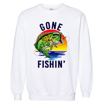 Gone Fishing Garment-Dyed Sweatshirt