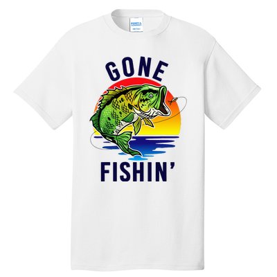 Gone Fishing Tall T-Shirt