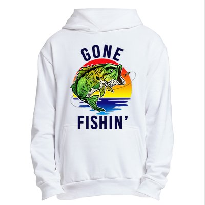 Gone Fishing Urban Pullover Hoodie