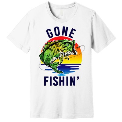 Gone Fishing Premium T-Shirt