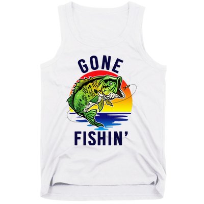 Gone Fishing Tank Top