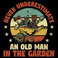 Gardener Funny Gardening An Old Man In The Garden Plant Zip Tote Bag