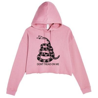 GADSDEN FLAG Crop Fleece Hoodie