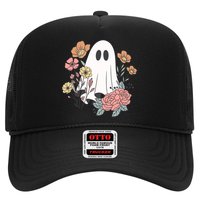 Ghost Floral Trucker Hat