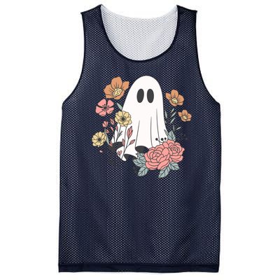 Ghost Floral Mesh Reversible Basketball Jersey Tank