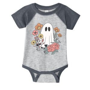 Ghost Floral Infant Baby Jersey Bodysuit