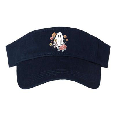 Ghost Floral Valucap Bio-Washed Visor