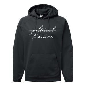 Girlfriend Fiance Performance Fleece Hoodie