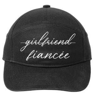 Girlfriend Fiance 7-Panel Snapback Hat