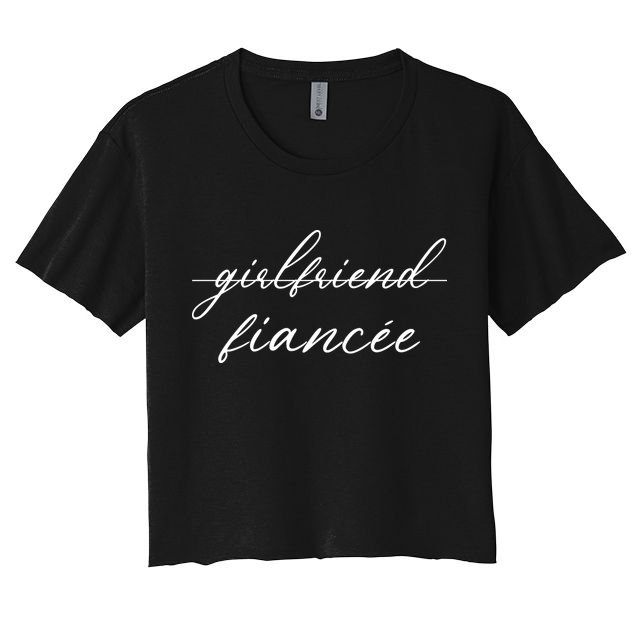 Girlfriend Fiance Crop Top