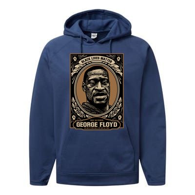 GEORGE FLOYD Performance Fleece Hoodie