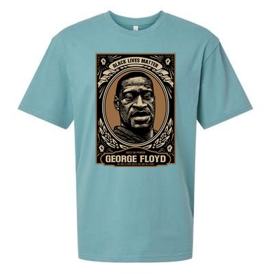 GEORGE FLOYD Sueded Cloud Jersey T-Shirt