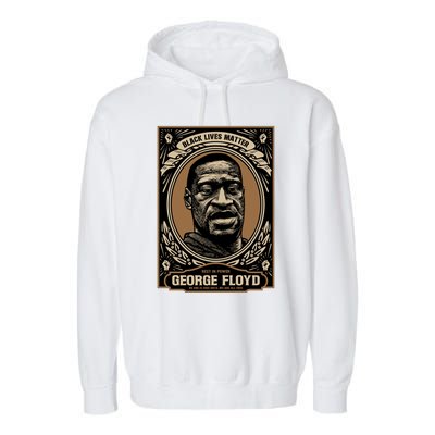 GEORGE FLOYD Garment-Dyed Fleece Hoodie