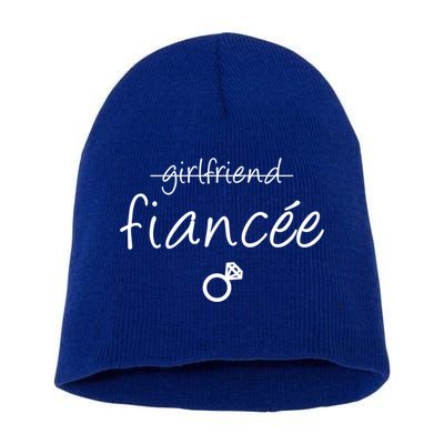 Girlfriend Fiancee Gift Fiance Engaget Party Gift Short Acrylic Beanie
