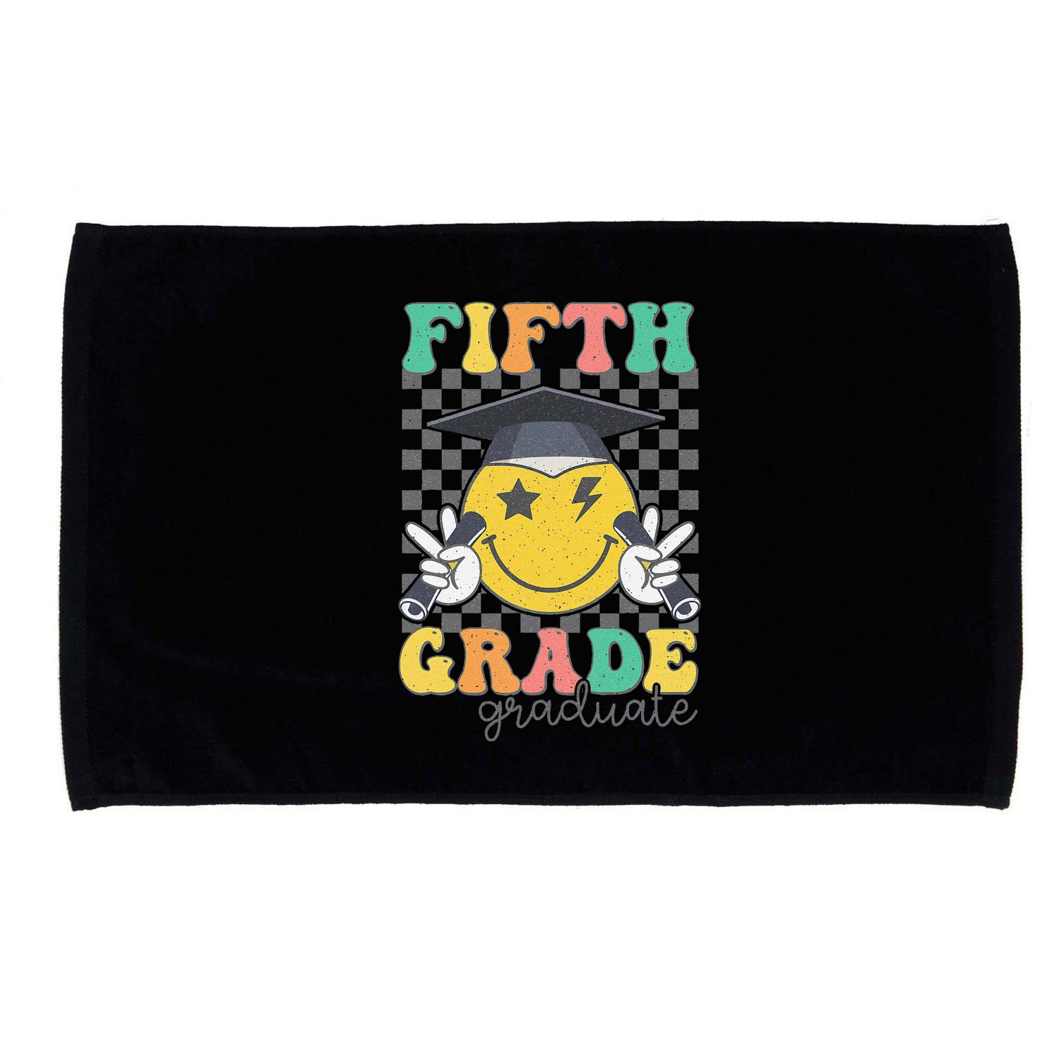 Goodbye Fifth Grade Hello Sixth Grade 6th Grade Graduation Microfiber Hand Towel