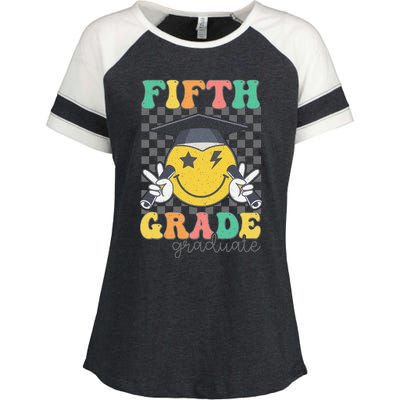 Goodbye Fifth Grade Hello Sixth Grade 6th Grade Graduation Enza Ladies Jersey Colorblock Tee