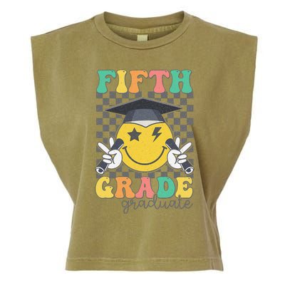 Goodbye Fifth Grade Hello Sixth Grade 6th Grade Graduation Garment-Dyed Women's Muscle Tee