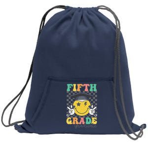 Goodbye Fifth Grade Hello Sixth Grade 6th Grade Graduation Sweatshirt Cinch Pack Bag