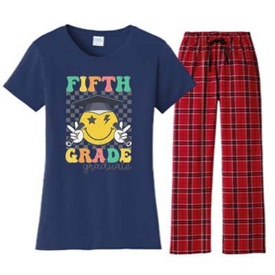 Goodbye Fifth Grade Hello Sixth Grade 6th Grade Graduation Women's Flannel Pajama Set