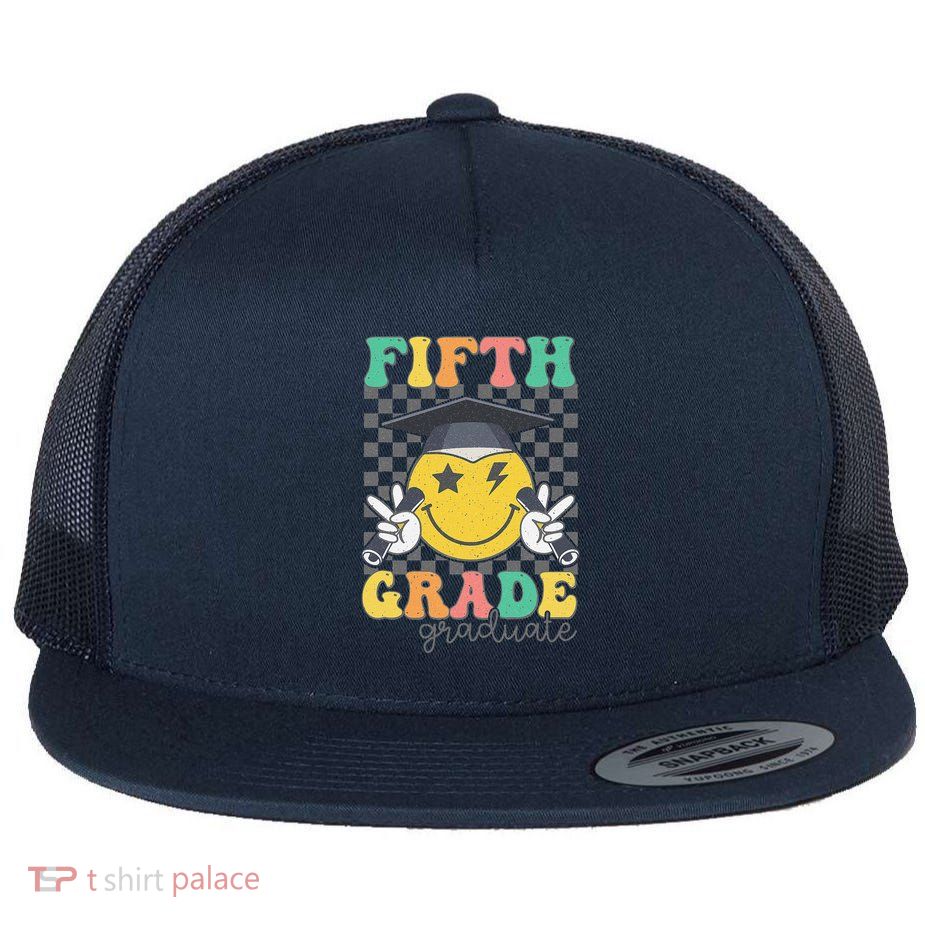 Goodbye Fifth Grade Hello Sixth Grade 6th Grade Graduation Flatbill Hat