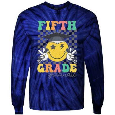 Goodbye Fifth Grade Hello Sixth Grade 6th Grade Graduation Tie-Dye Long Sleeve Shirt
