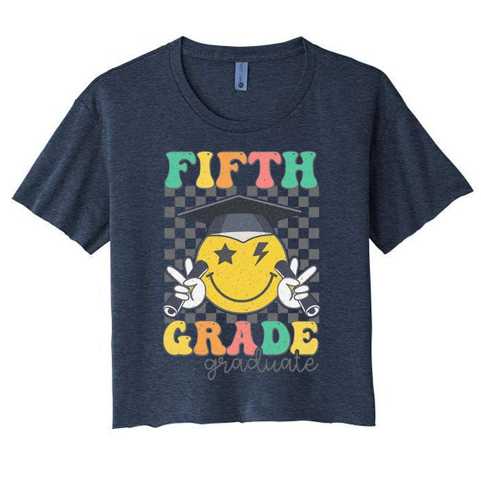 Goodbye Fifth Grade Hello Sixth Grade 6th Grade Graduation Women's Crop Top Tee