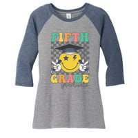 Goodbye Fifth Grade Hello Sixth Grade 6th Grade Graduation Women's Tri-Blend 3/4-Sleeve Raglan Shirt