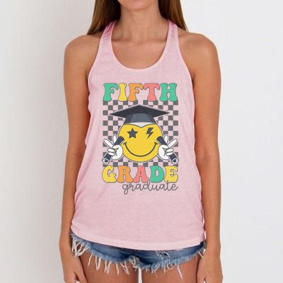 Goodbye Fifth Grade Hello Sixth Grade 6th Grade Graduation Women's Knotted Racerback Tank