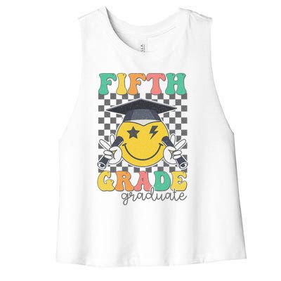 Goodbye Fifth Grade Hello Sixth Grade 6th Grade Graduation Women's Racerback Cropped Tank